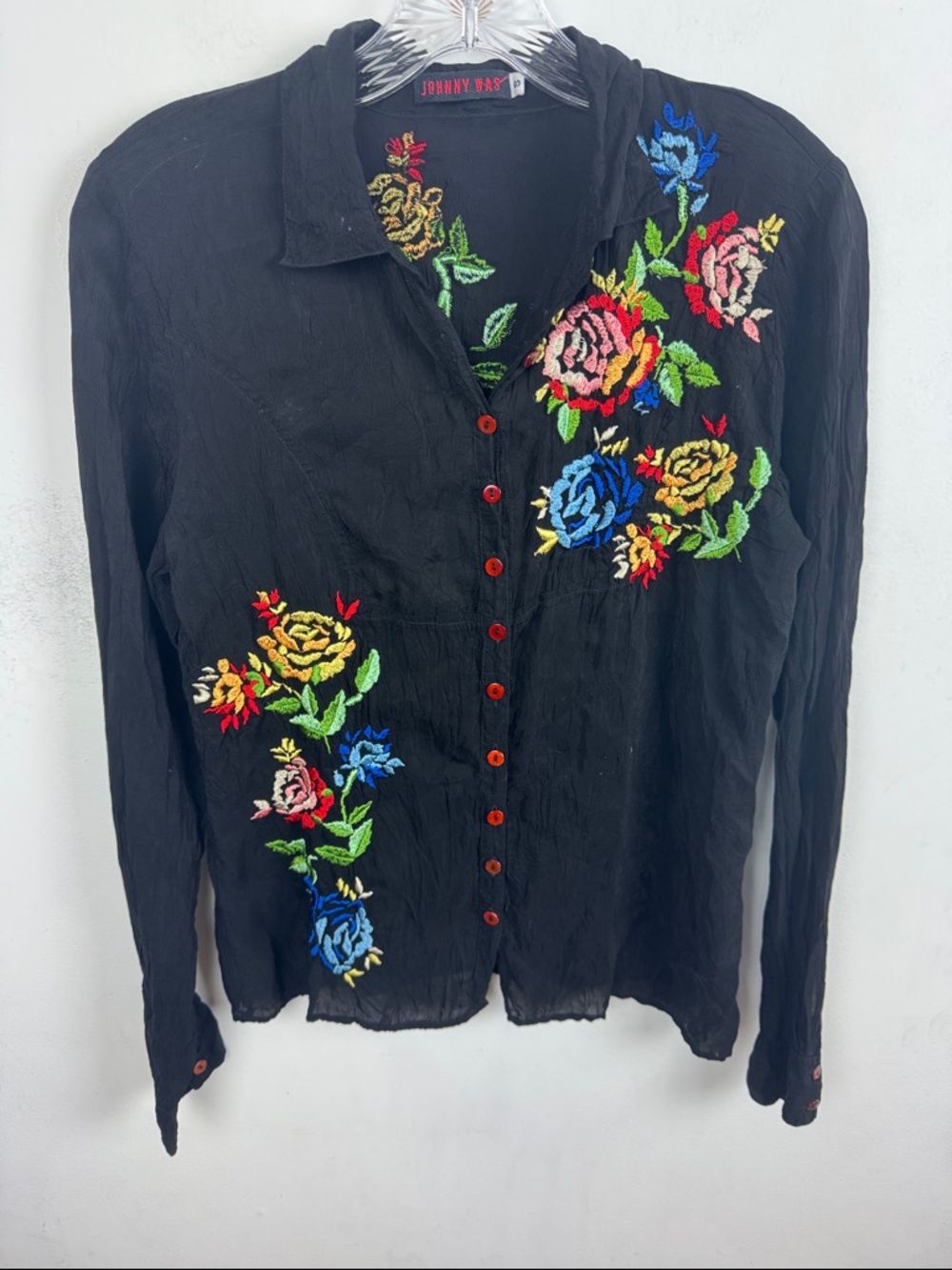 Johnny Was Button-Down Shirt